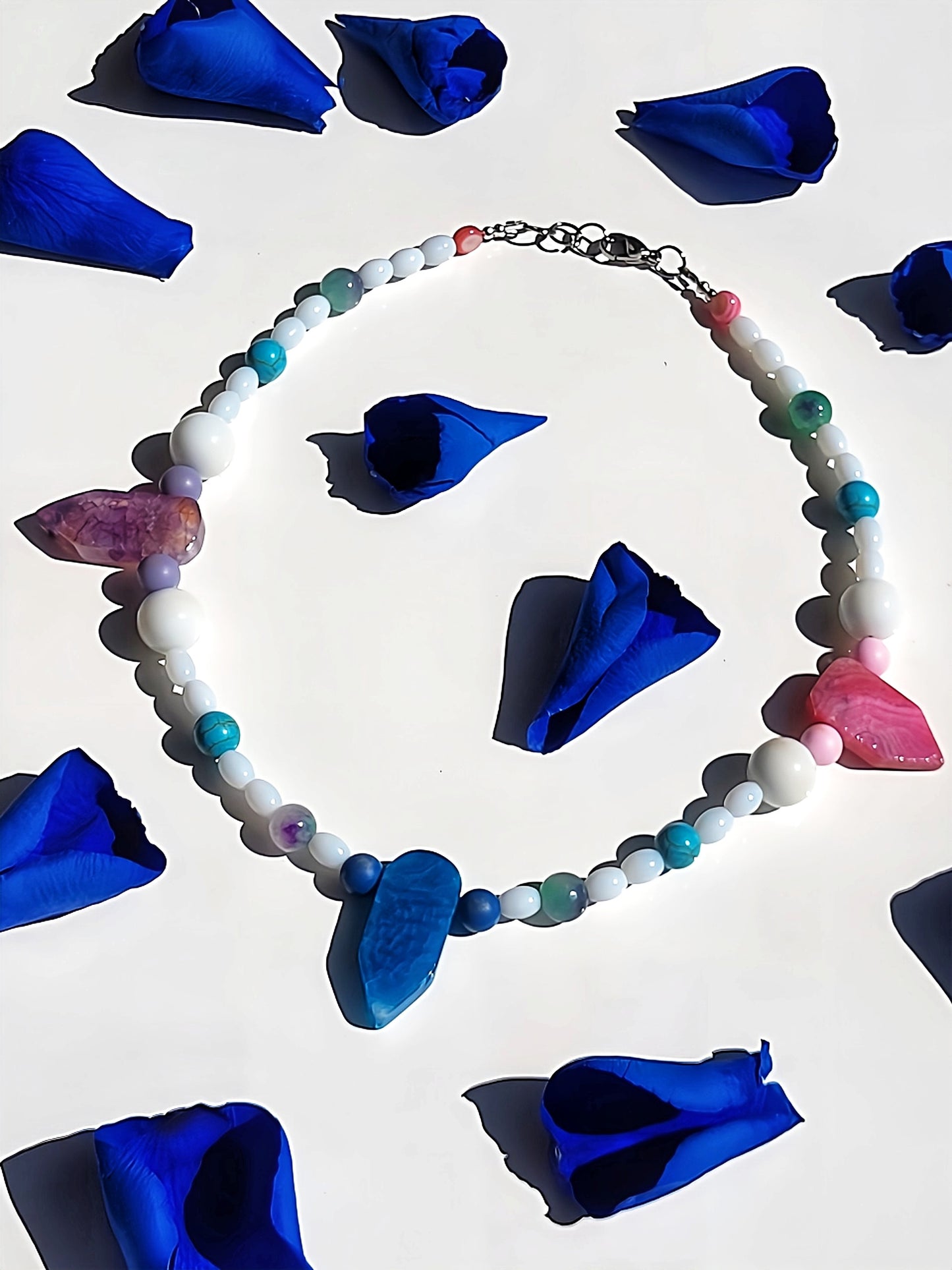 Collier Cristal- Eclosion de couleurs